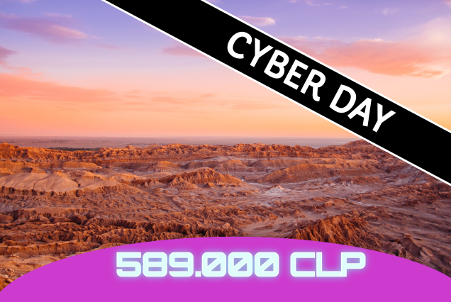 CyberDay :  Oferta San Pedro de Atacama 4 Días y 3 Noches