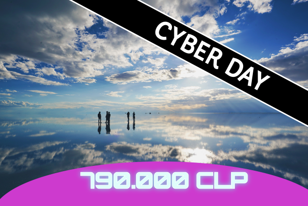 CyberDay :  San Pedro de Atacama + Salar de Uyuni 7 Días y 6 Noches